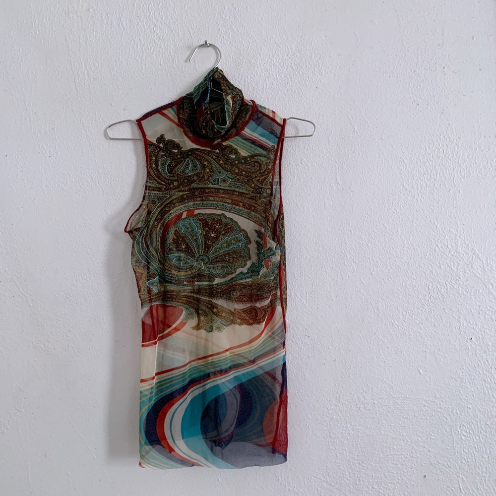 Vintage Jean Paul Gaultier mesh top